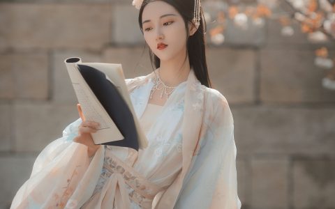 游园惊梦 春天 樱花 古风 模特 摄影 意境 汉服 少女&YiTuYu艺图语