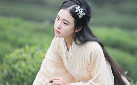 山中书事 古风 小清新 禅意 意境 少女 摄影 养眼 中国风&YiTuYu艺图语