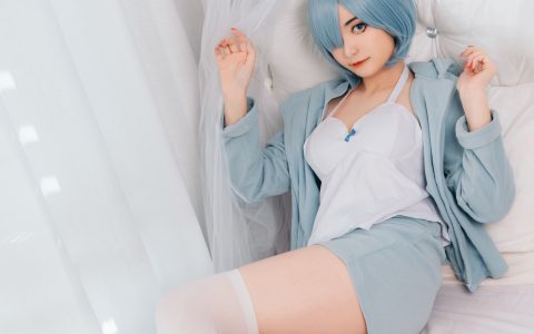 蕾姆的小床 Cosplay 二次元 写真 萝莉&YiTuYu艺图语