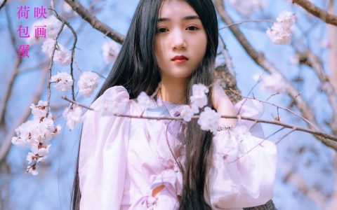 桃花少女 少女 清纯 樱花 高颜值 女生&YiTuYu艺图语