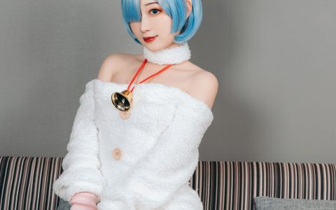 蕾姆小绵羊 Cosplay 二次元 妹子 可爱 写真&YiTuYu艺图语