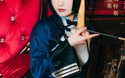 美丽的蓝猫 Cosplay 少女 可爱 二次元&YiTuYu艺图语