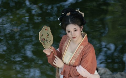 茗香 古装 汉服 小清新 绿色 女子&YiTuYu艺图语