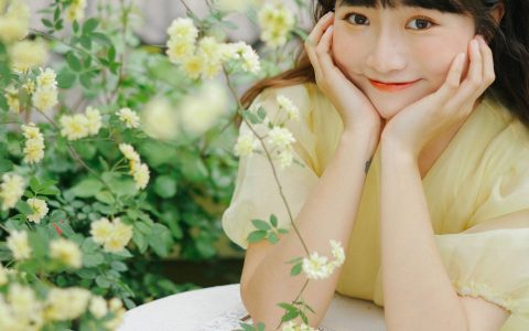 少女的秘密花园 清纯 少女 可爱 写真 小清新 妹子 绿色&YiTuYu艺图语