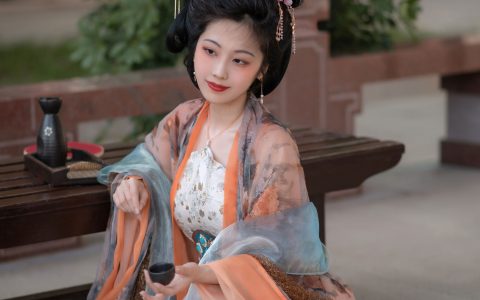 大唐少女 古装 汉服 少女 唐风 美人 写真&YiTuYu艺图语