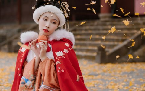 秋风起,你何时归? 古装 银杏 秋天 意境 伤感 相思&YiTuYu艺图语