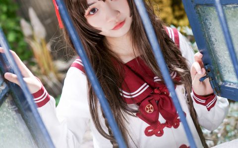 我本命兔 JK 制服 美少女 二次元 Cosplay&YiTuYu艺图语