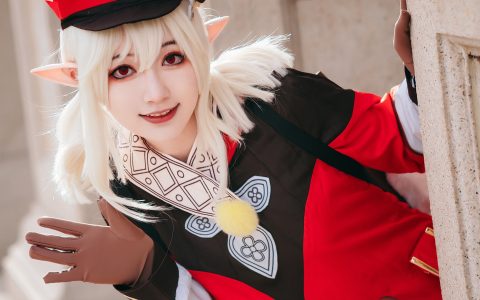 可爱的可莉 二次元 Cosplay 可爱 街拍 萝莉&YiTuYu艺图语