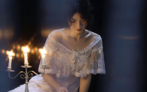 夜纱 艺术 婚纱 少女 摄影 美丽 优美&YiTuYu艺图语