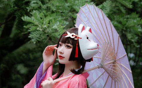 神乐 二次元 Cosplay 美少女 和服 妹子&YiTuYu艺图语
