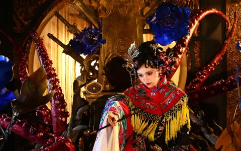 戏曲碎银几两 中国风 古典 古装 戏曲 人像 红色&YiTuYu艺图语