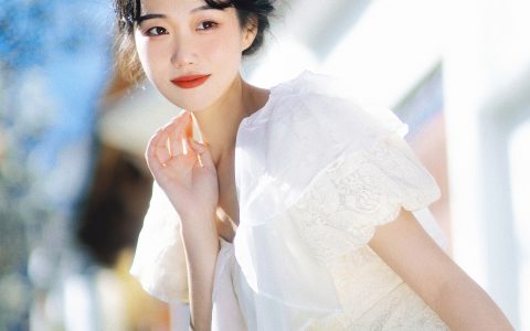 冬樱花下 樱花 清纯 模特 美丽 浪漫&YiTuYu艺图语