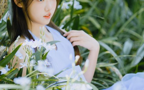 植物系少女 少女 森系 小清新 清纯 女生&YiTuYu艺图语