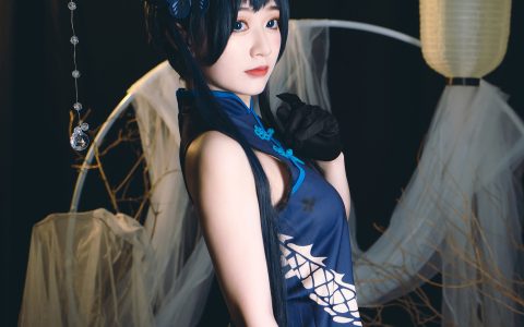 蔚蓝档案妃咲 旗袍 制服 Cosplay 福利 二次元&YiTuYu艺图语