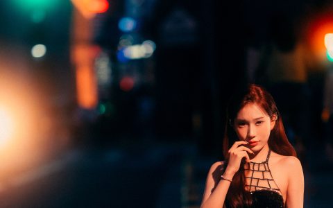 夜未央 街拍 女郎 人像 模特 美女&YiTuYu艺图语
