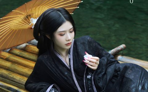 筏 古装 山林 模特 美人 小姐姐 湿身 精美 养眼 绝色&YiTuYu艺图语