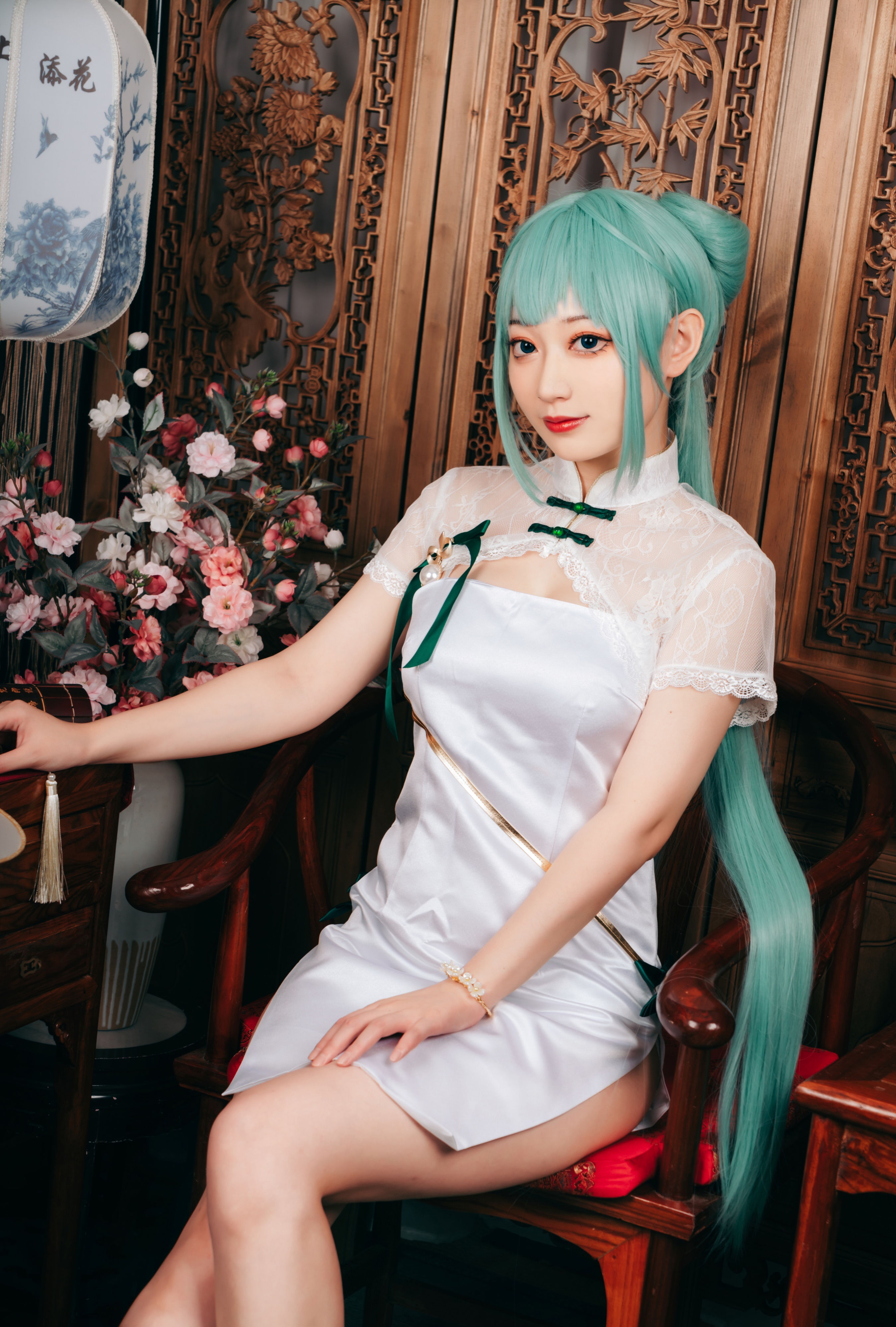 初音旗袍 二次元 旗袍 Cosplay 性感 制服&YiTuYu艺图语 - yaya生活日志