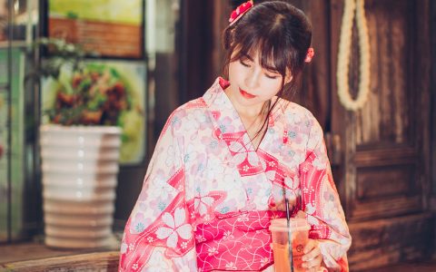 烟火 小姐姐 街拍 和服 美少女 写真&YiTuYu艺图语