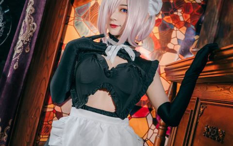 玛修女仆装 女仆 Cosplay 二次元 制服 妹子&YiTuYu艺图语