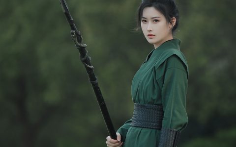 青鸟 古风 女侠 绿色 绝色 养眼 精美&YiTuYu艺图语