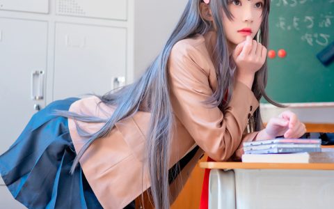 麻衣学姐制服cosplay 二次元 JK Cosplay 美少女 制服&YiTuYu艺图语