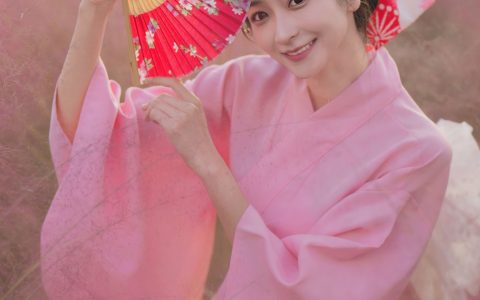 和风秋日 和服 妹子 小姐姐 模特 可爱 甜美 秋天&YiTuYu艺图语