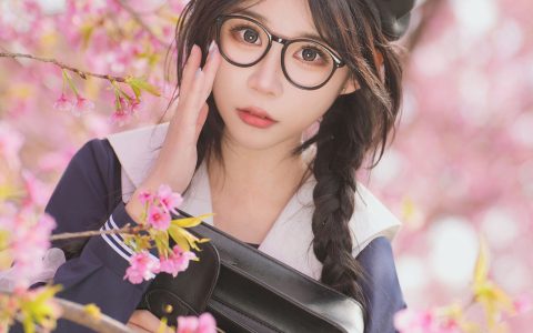 春日少女 二次元 JK 美少女 女生 可爱 水手服 妹子&YiTuYu艺图语