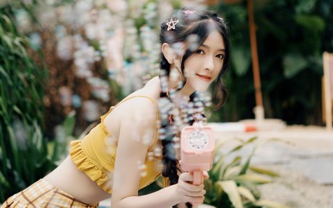 夏之花 夏天 女神 模特 小姐姐 写真 妹子&YiTuYu艺图语